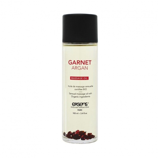 Органическое массажное масло GARNET ARGAN - 100 мл. - Exsens - купить с доставкой в Арзамасе