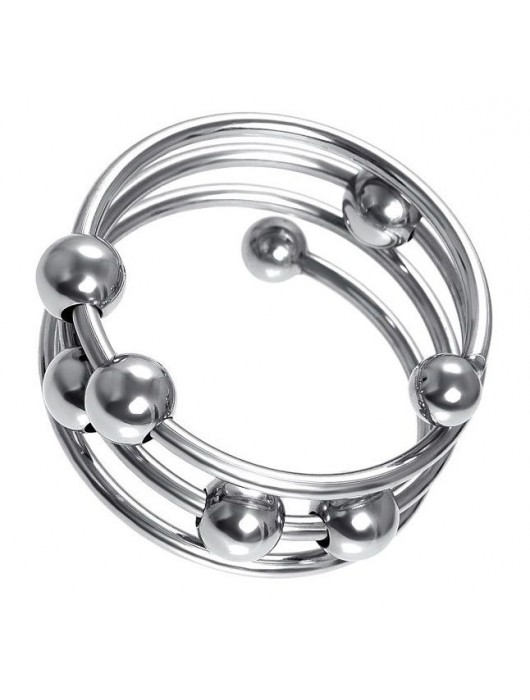 Большое металлическое кольцо под головку пениса - ToyFa - купить с доставкой в Арзамасе