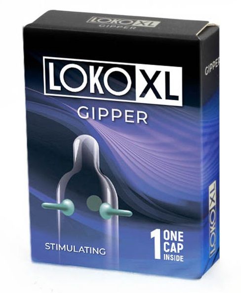 Стимулирующая насадка на пенис LOKO XL GIPPER - Sitabella - в Арзамасе купить с доставкой