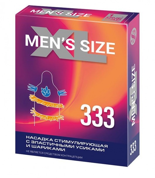 Стимулирующая насадка на пенис MEN SIZE 333 - Sitabella - в Арзамасе купить с доставкой