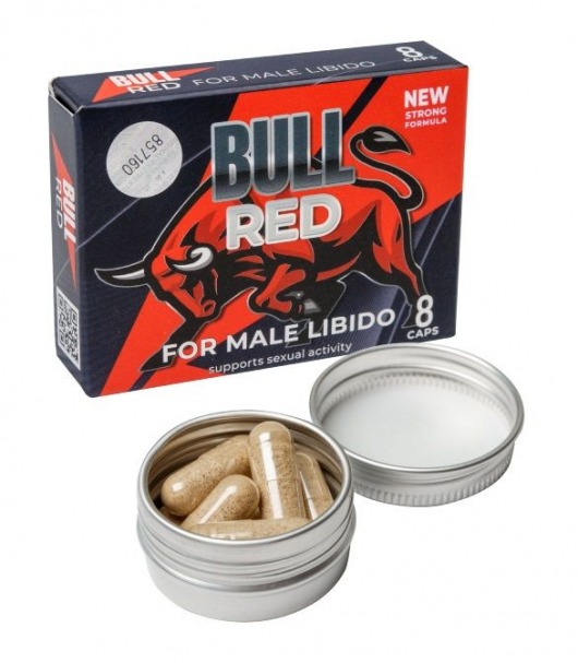 Пищевой концентрат для мужчин BULL RED - 8 капсул - Sitabella - купить с доставкой в Арзамасе