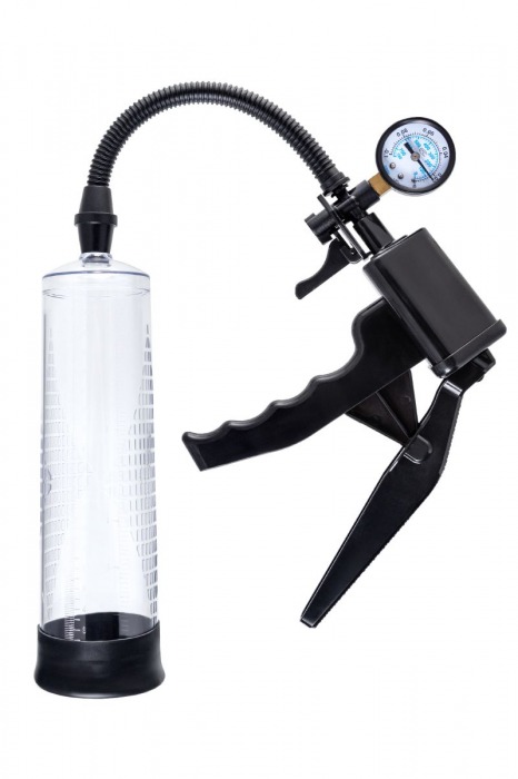 Прозрачная механическая помпа для пениса Viggo - Sexus - в Арзамасе купить с доставкой