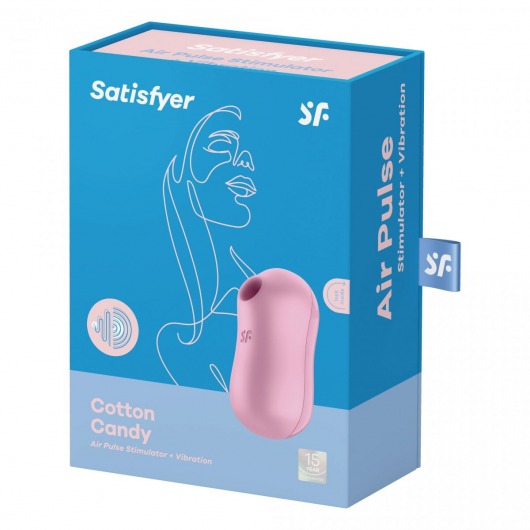 Сиреневый вакуум-волновой вибростимулятор Cotton Candy - Satisfyer в Арзамасе Сиреневый вакуум-волновой вибростимулятор Cotton Candy - Satisfyer