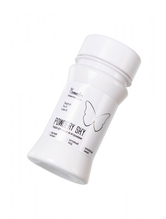 Пудра для ухода за игрушками Powdery Sky с ароматом мяты - 40 гр. - Eromantica - купить с доставкой в Арзамасе