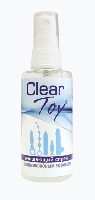 Очищающий спрей Clear Toy с антимикробным эффектом - 100 мл. - Биоритм - купить с доставкой в Арзамасе