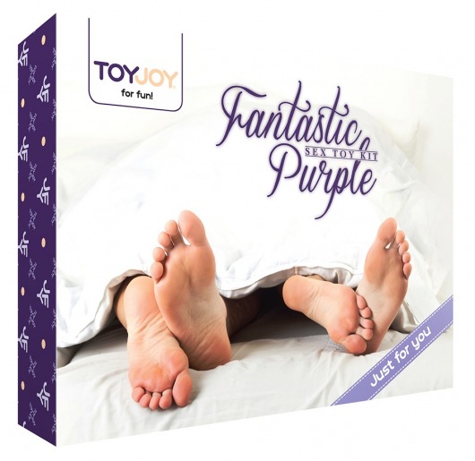 Эротический набор FANTASTIC PURPLE SEX TOY KIT - Toy Joy - купить с доставкой в Арзамасе