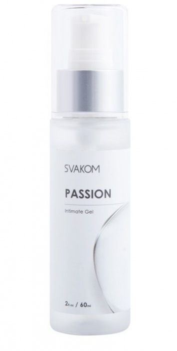 Смазка на водной основе Passion Intimate Gel - 60 мл. - Svakom - купить с доставкой в Арзамасе
