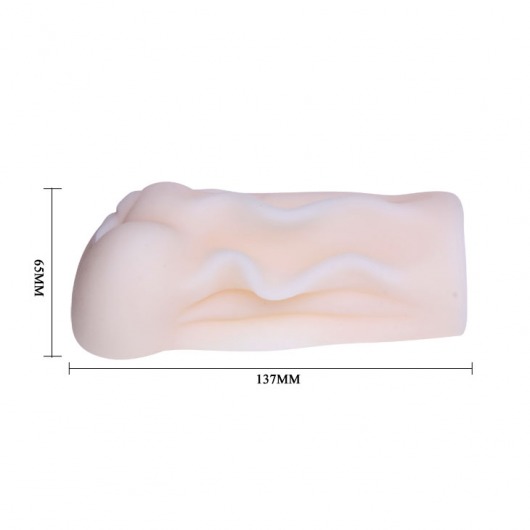 Мастурбатор с рифленым рельефом - Baile - в Арзамасе купить с доставкой Мастурбатор с рифленым рельефом - Baile - в Арзамасе купить с доставкой