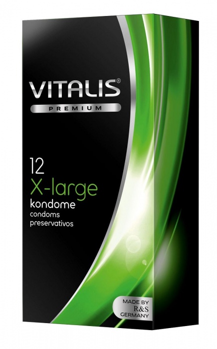 Презервативы увеличенного размера VITALIS PREMIUM x-large - 12 шт. - Vitalis - купить с доставкой в Арзамасе