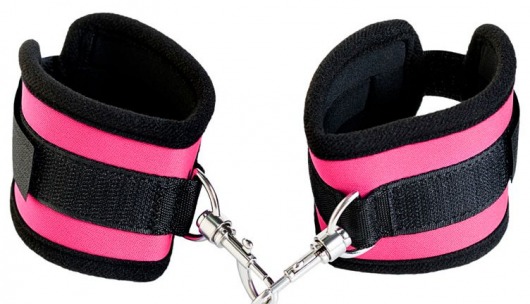 Оковы на ноги из неопрена розового цвета - ToyFa - купить с доставкой в Арзамасе