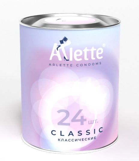 Классические презервативы Arlette Classic - 24 шт. - Arlette - купить с доставкой в Арзамасе