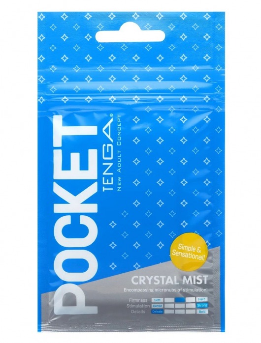 Карманный мастурбатор Crystal Mist - Tenga - в Арзамасе купить с доставкой