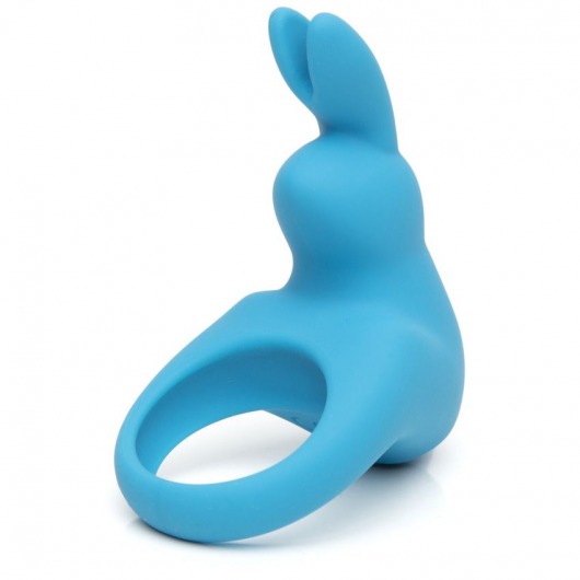 Голубое эрекционное виброкольцо Happy Rabbit Rechargeable Rabbit Cock Ring - Happy Rabbit - в Арзамасе купить с доставкой