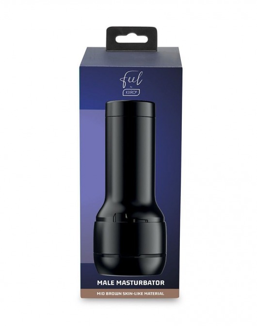 Коричневый мастурбатор-вагина Feel Stroker - Kiiroo - в Арзамасе купить с доставкой