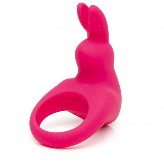 Розовое эрекционное виброкольцо Happy Rabbit Rechargeable Rabbit Cock Ring - Happy Rabbit - в Арзамасе купить с доставкой