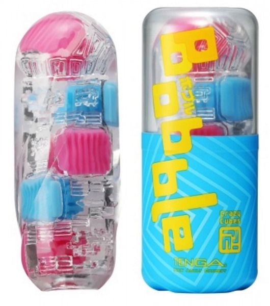 Мастурбатор Tenga Bobble Crazy Cubes - Tenga - в Арзамасе купить с доставкой