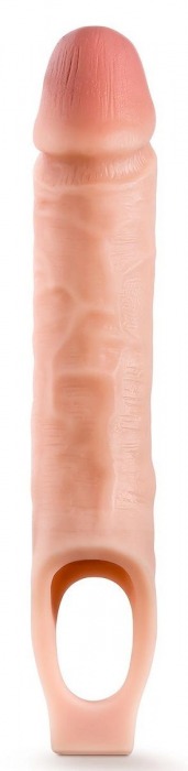 Телесная насадка на пенис 10 Inch Cock Sheath Extender - 25 см. - Blush Novelties - в Арзамасе купить с доставкой