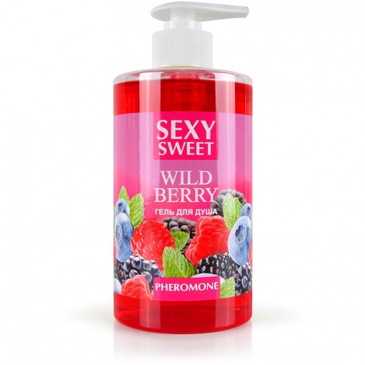 Гель для душа Sexy Sweet Wild Berry с ароматом лесных ягод и феромонами - 430 мл. -  - Магазин феромонов в Арзамасе