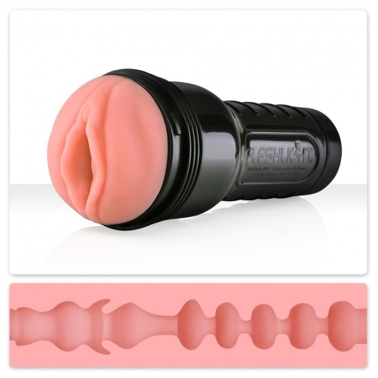 Мастурбатор-вагина Fleshlight - Pink Lady Mini-Lotus - Fleshlight - в Арзамасе купить с доставкой