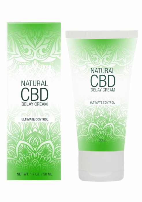 Крем-пролонгатор Natural CBD Delay Cream - 50 мл. - Shots Media BV - купить с доставкой в Арзамасе