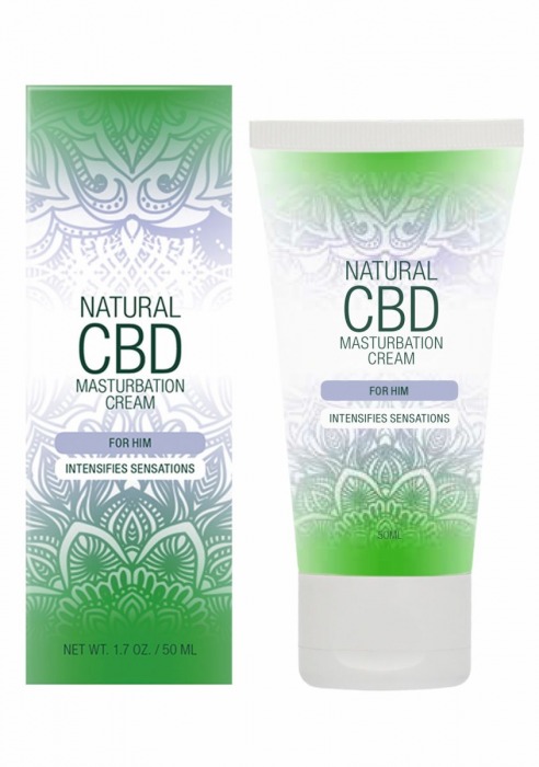 Крем для мастурбации для мужчин Natural CBD Masturbation Cream For Him - 50 мл. - Shots Media BV - купить с доставкой в Арзамасе