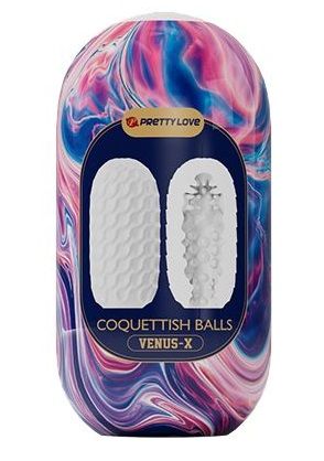 Мастурбатор в форме яйца Coquettish Balls - Baile - в Арзамасе купить с доставкой