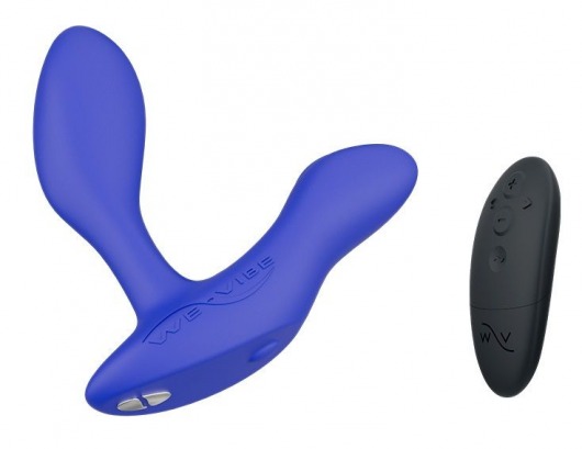 Синий анальный вибратор We-Vibe Vector+ - We-vibe - в Арзамасе купить с доставкой