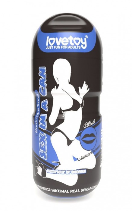 Мастурбатор-ротик без вибрации Sex In A Can Mouth Lotus Tunnel - Lovetoy - в Арзамасе купить с доставкой