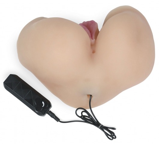 Вибровагина из киберкожи с выносным пультом - LOVETOY (А-Полимер) - в Арзамасе купить с доставкой