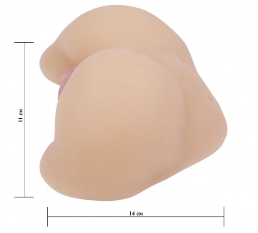 Вибровагина из киберкожи с выносным пультом - LOVETOY (А-Полимер) - в Арзамасе купить с доставкой