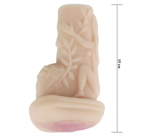 Реалистичный мастурбатор-вагина с вибрацией - LOVETOY (А-Полимер) - в Арзамасе купить с доставкой