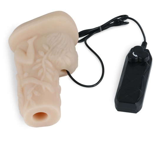 Реалистичный мастурбатор-вагина с вибрацией - LOVETOY (А-Полимер) - в Арзамасе купить с доставкой