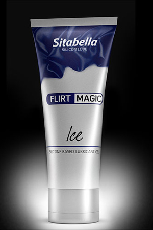 Силиконовая гель-смазка FLIRT MAGIC Ice с лёгким пролонгирующим эффектом - 75 мл. - Sitabella - купить с доставкой в Арзамасе