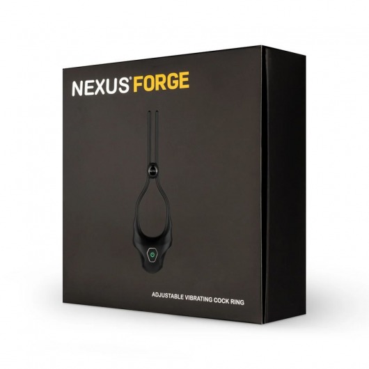 Черное эрекционное лассо с вибрацией Nexus Forge - Nexus Range - в Арзамасе купить с доставкой