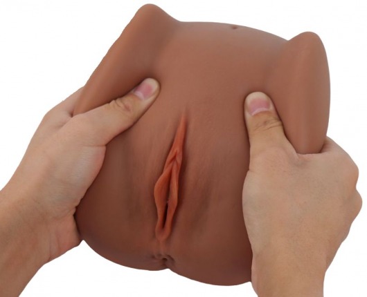 Мастурбатор Black Beauty - вагина и анус - S-HANDE - в Арзамасе купить с доставкой