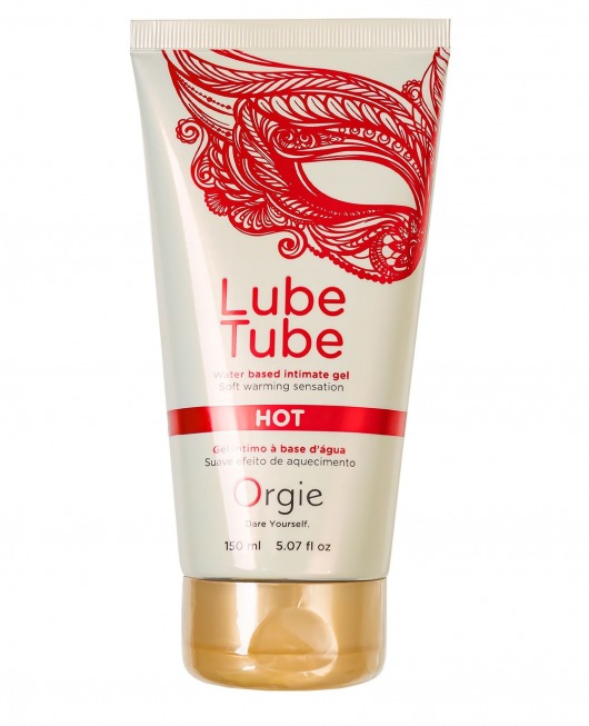 Интимный гель на водной основе Lube Tube Hot с разогревающим эффектом - 150 мл. - ORGIE - купить с доставкой в Арзамасе