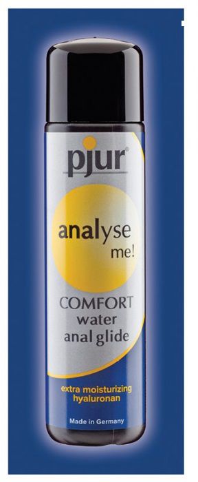 Анальный лубрикант pjur ANALYSE ME Comfort Water Anal Glide - 2 мл. - Pjur - купить с доставкой в Арзамасе