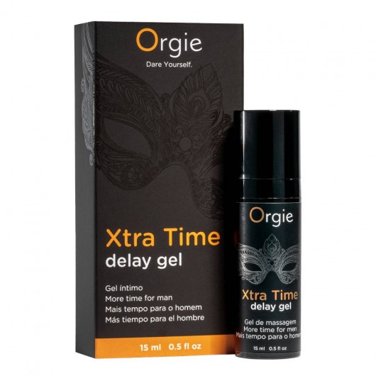 Продлевающий гель Orgie Xtra Time Delay Gel - 15 мл. - ORGIE - купить с доставкой в Арзамасе