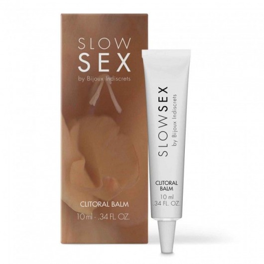 Бальзам для клитора Slow Sex Clitoral Balm - 10 мл. - Bijoux Indiscrets - купить с доставкой в Арзамасе