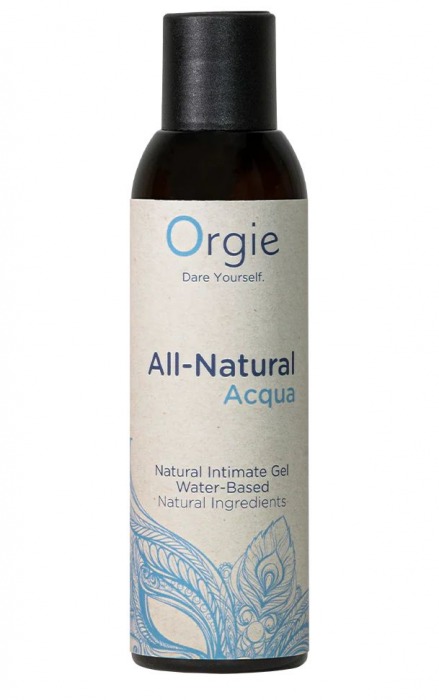 Интимный гель на водной основе Orgie All-Natural Acqua - 150 мл. - ORGIE - купить с доставкой в Арзамасе