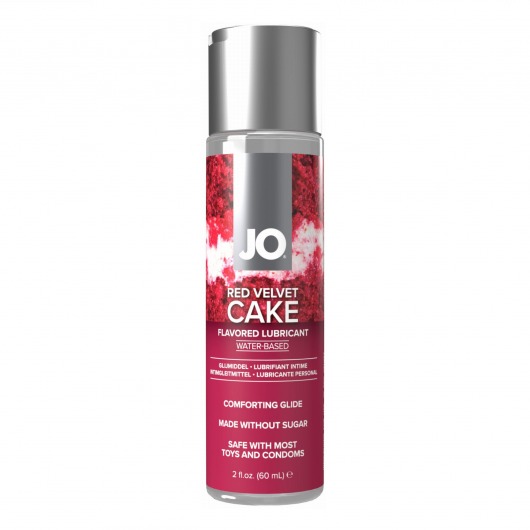 Лубрикант на водной основе JO H2O Red Velvet Cake Flavored Lubricant - 60 мл. - System JO - купить с доставкой в Арзамасе