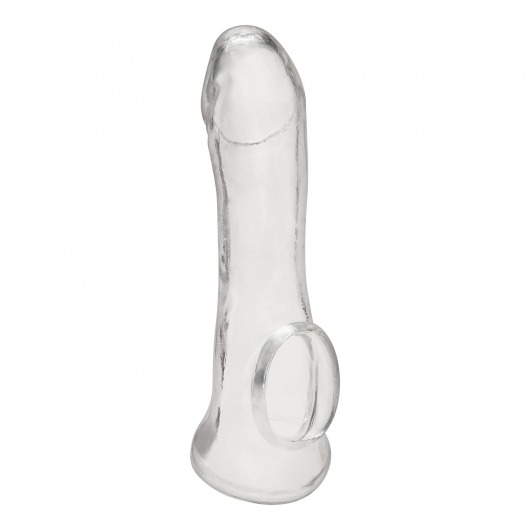 Прозрачная насадка на пенис Transparent Penis Enhancing Sleeve Extension - 15,9 см. - BlueLine - в Арзамасе купить с доставкой