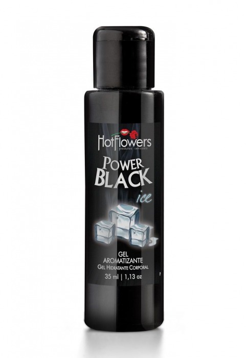 Стимулирующий гель для массажа Power Black - 35 мл. - HotFlowers - купить с доставкой в Арзамасе