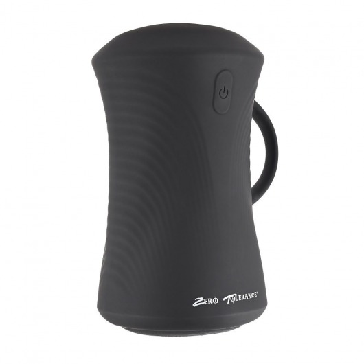 Черный вибромастурбатор с гироскопом Gyro Stroke - Zero Tolerance - в Арзамасе купить с доставкой