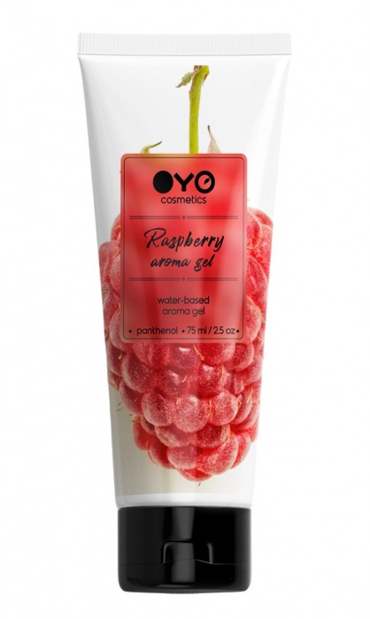 Лубрикант на водной основе OYO Aroma Gel Raspberry с ароматом малины - 75 мл. - OYO - купить с доставкой в Арзамасе