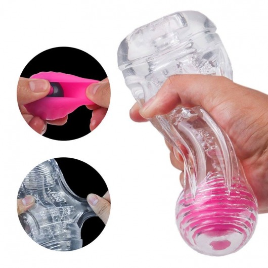 Прозрачный вибромастурбатор Space Capsule-RСT - S-HANDE - в Арзамасе купить с доставкой