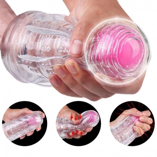 Прозрачный вибромастурбатор Space Capsule-RСT - S-HANDE - в Арзамасе купить с доставкой