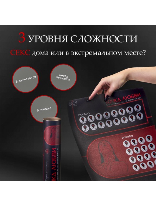 Плакат для двоих  Точка любви  со скретч-слоем - Сима-Ленд - купить с доставкой в Арзамасе