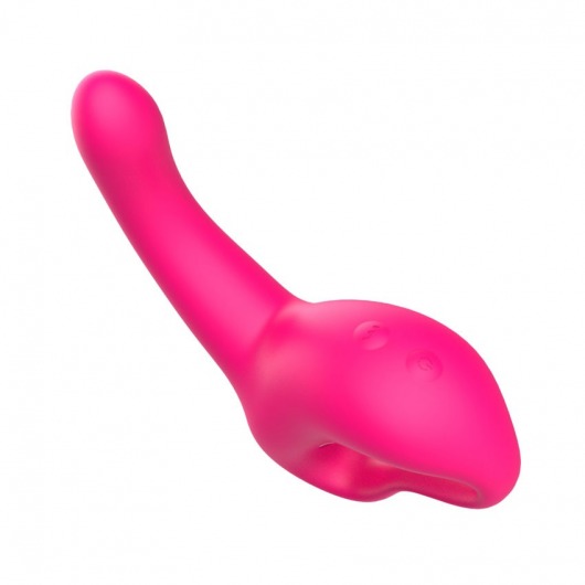 Розовый вибратор для G-стимуляции - I-MOON