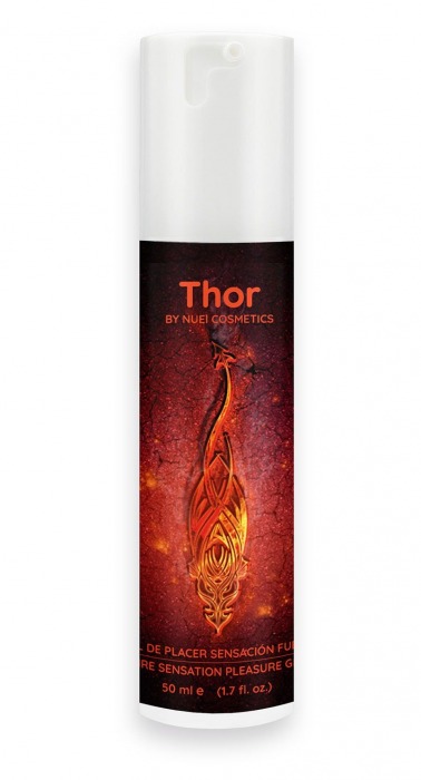 Возбуждающий унисекс гель Thor Fire Gel - 50 мл. - Nuei cosmetics - купить с доставкой в Арзамасе